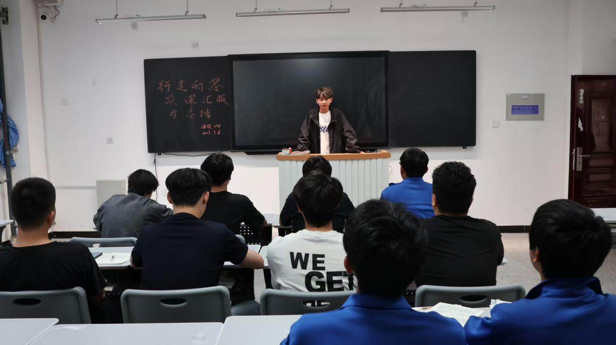 行走间感悟思政力量 分享中凝聚成长共识——水利建筑工程学院开展行走思政课成果展示活动