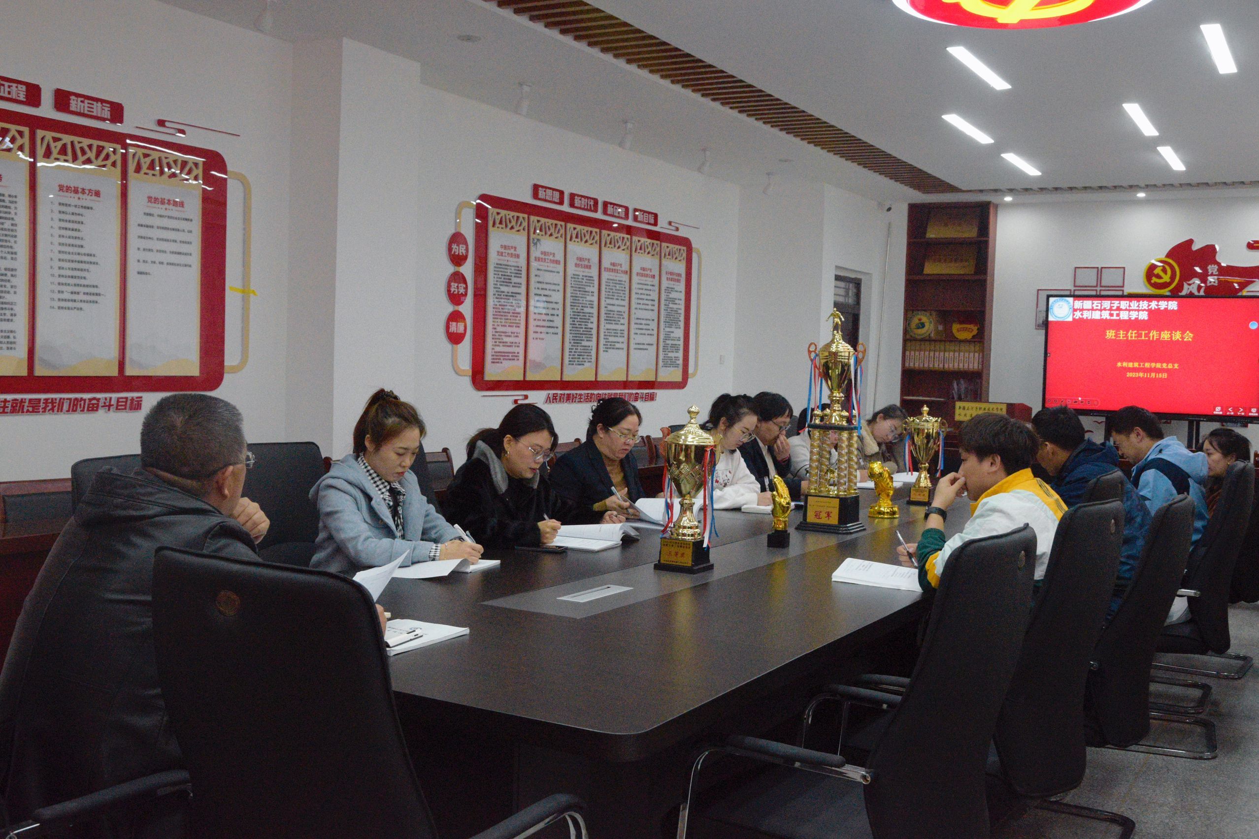 全面优化班主任素质，为学生全面发展提供坚实保障——水利建筑工程分院开展新时代班主任工作座谈会