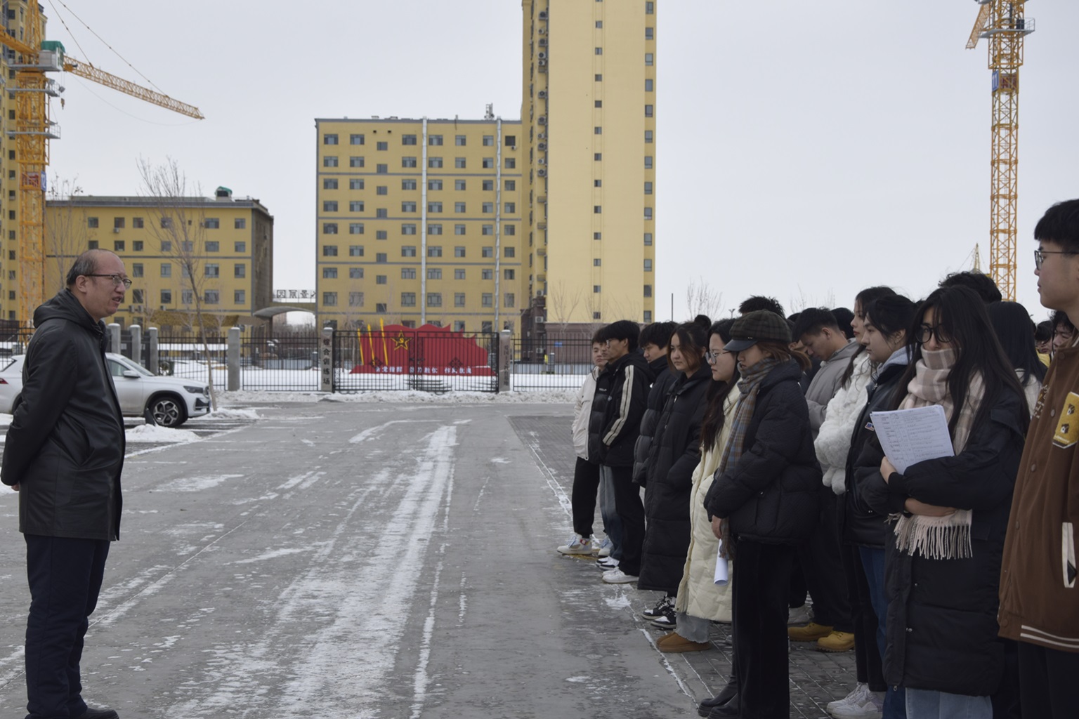 水利建筑工程学院开展应急疏散演练活动