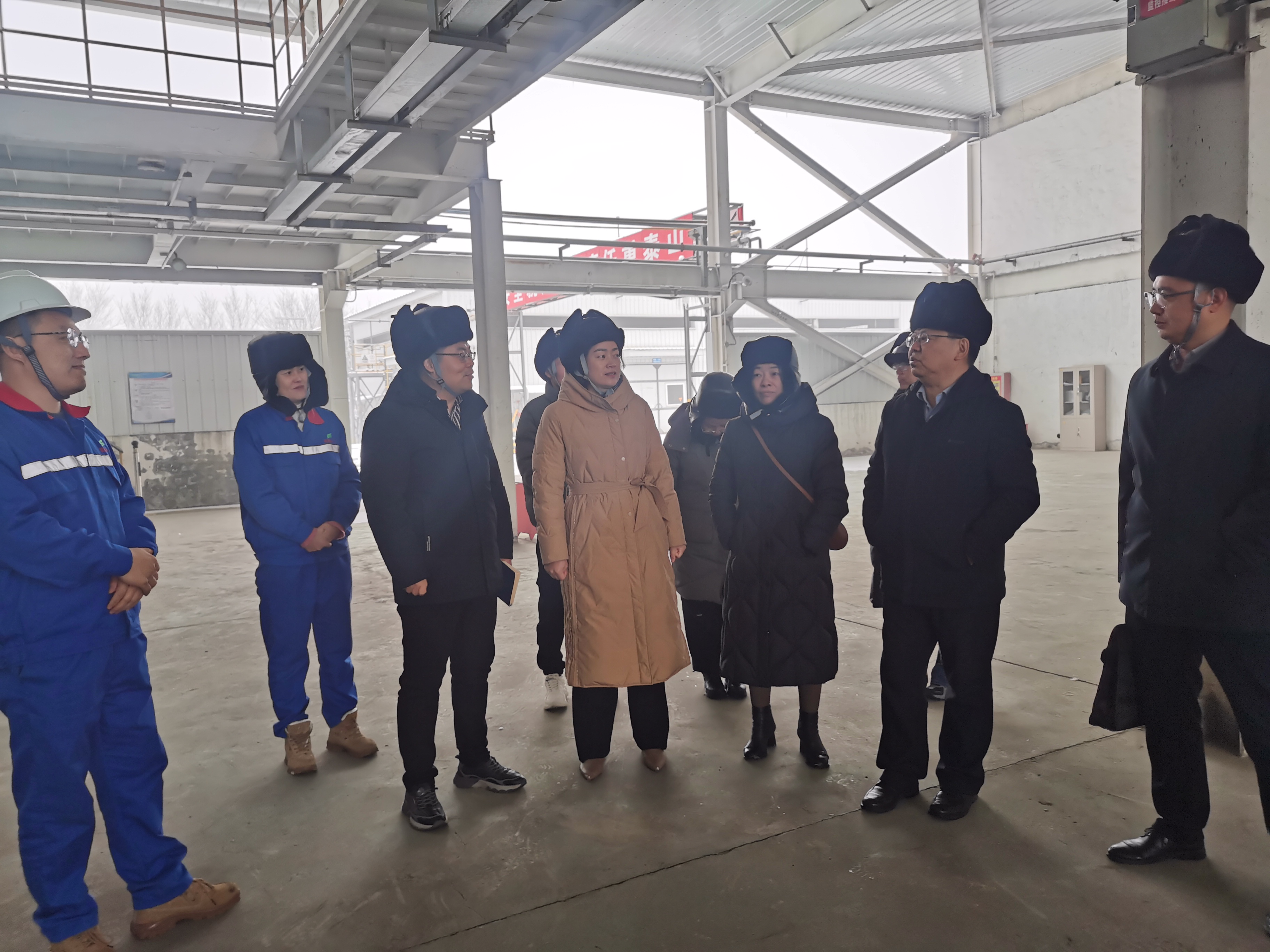 beat365唯一官方网站化工与环境工程学院赴石河子市富源化工有限公司开展交流调研