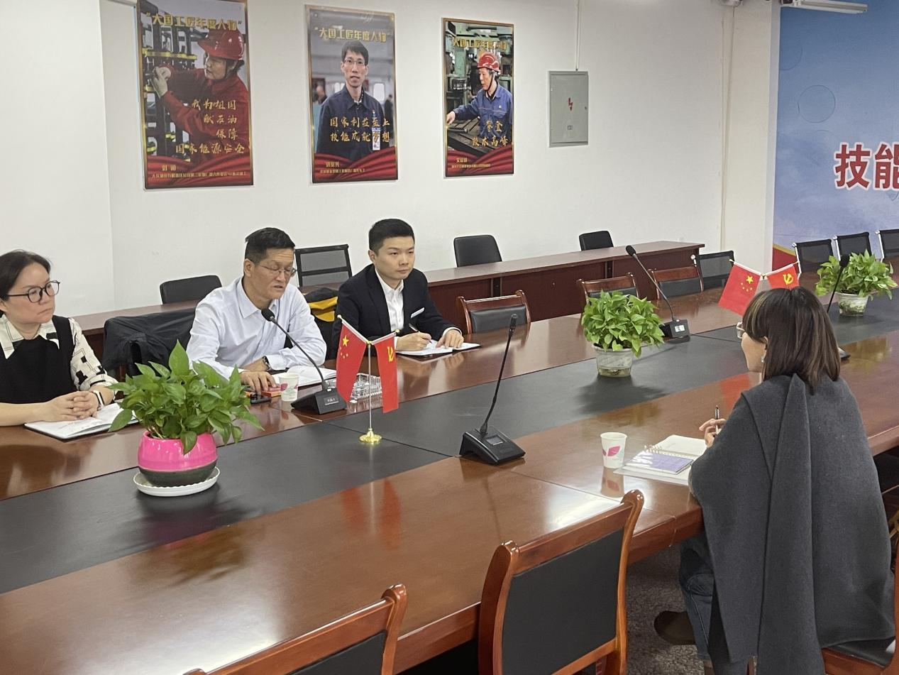 校企携手谋发展 共谱合作新篇章——觉物科技(深圳)有限公司到访beat365唯一官方网站技能培训学院洽谈合作