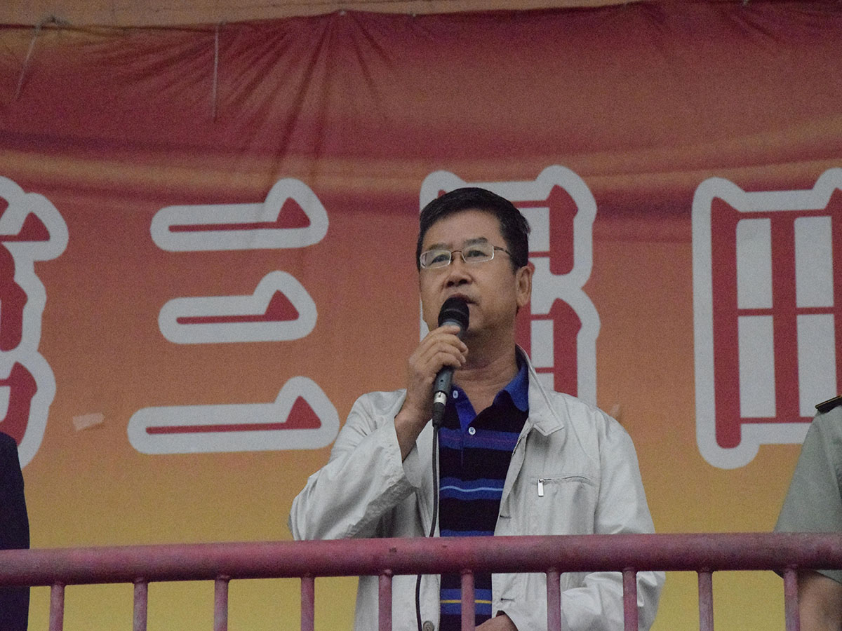 beat365唯一官方网站举行2016级高职新生军训 动员大会