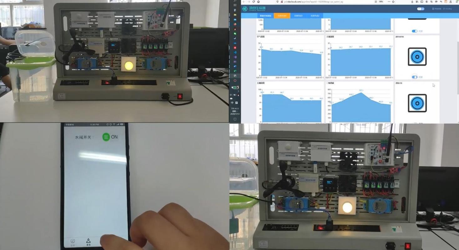 独占鳌头--信息工程分院物联网小组荣获2020年全国大学生物联网设计竞赛（华为杯）西北赛区一等奖